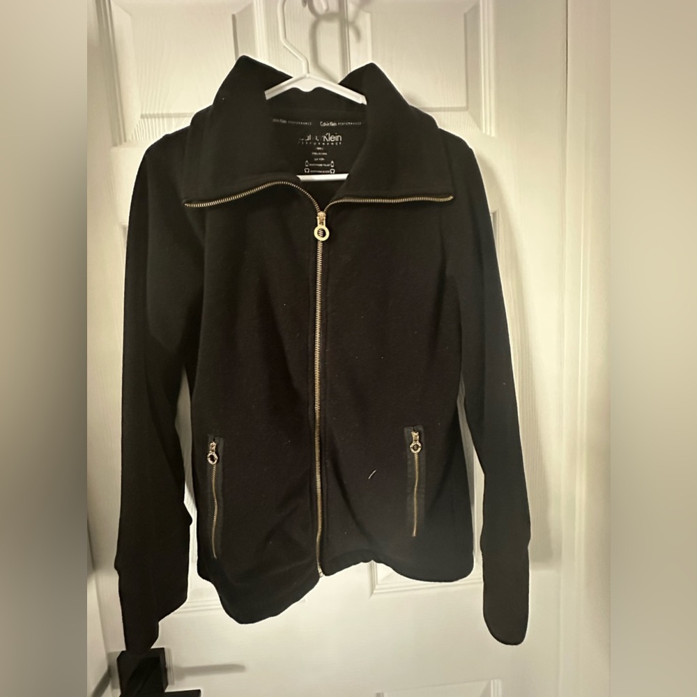Calvin Klein zip up sweater